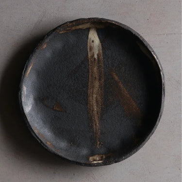Assiette noir