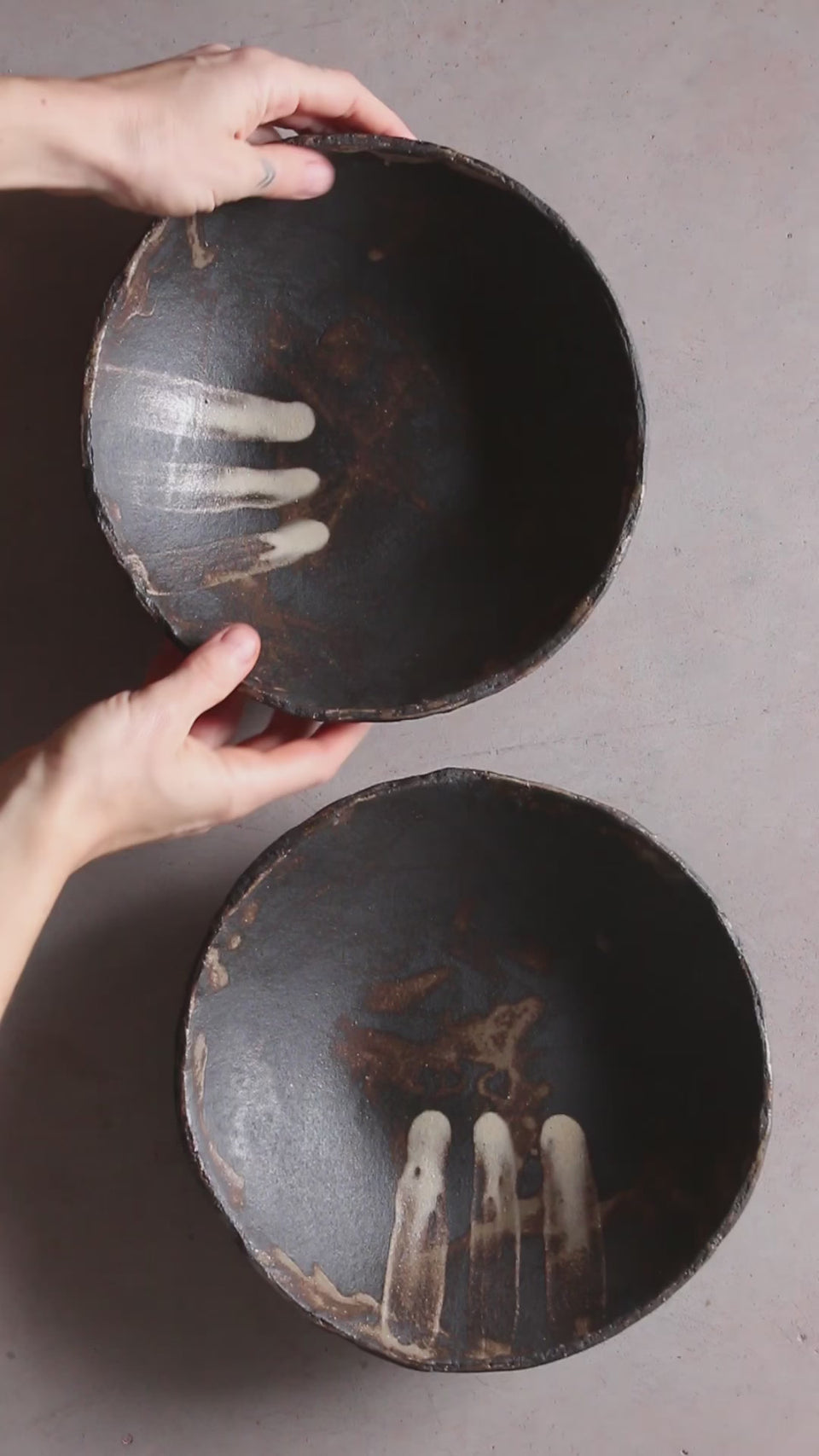 assiettes creuses gres